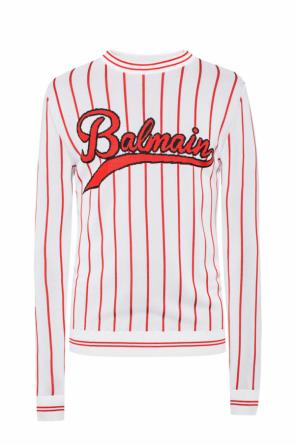 Logo-embroidered sweater, zdjęcie 1 Logo-embroidered sweater od Balmain